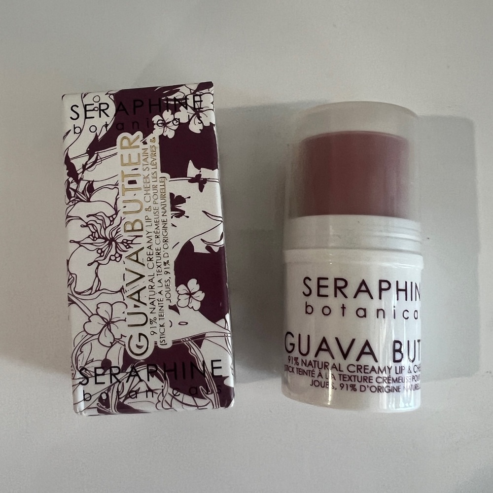 BNIB Seraphine botanicals guava butter creamy lip & cheek stain - 4g